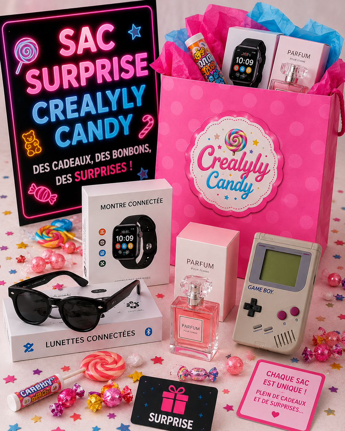 đ Sac Surprise Crealyly Candy đ