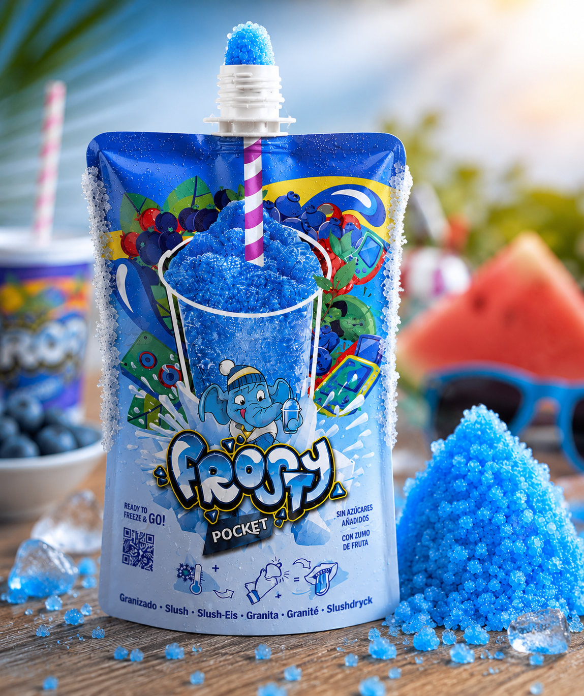 ✨ Frosty Pocket – Fruits de la Forêt ✨