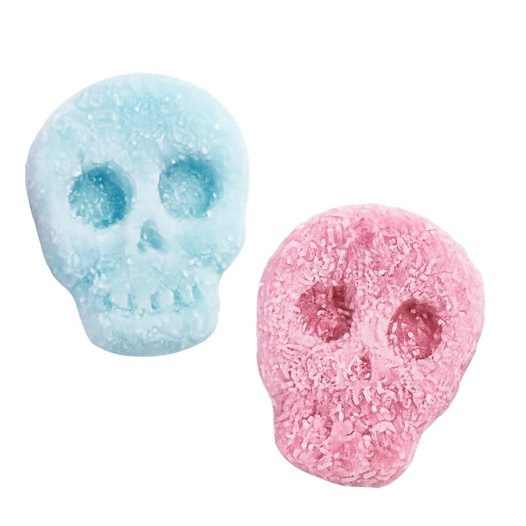 đ TĂȘtes de Mort Citriques Rose & Bleue Frisia đŹ