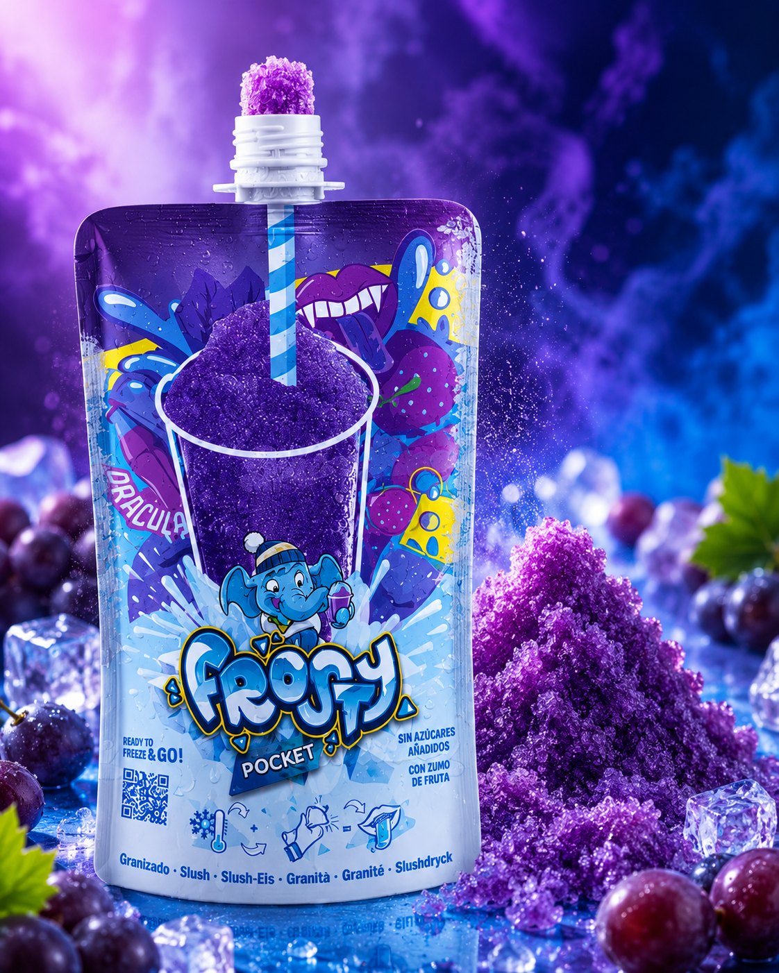 💜❄️ FROSTY POCKET DRACULA – LE GRANITÉ INSTANTANÉ À CONGELER ❄️💜