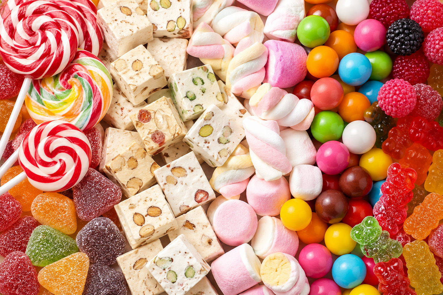 🍭 Sucettes, Nougats & Gourmandises