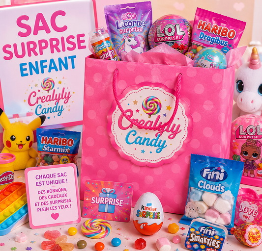🎁 SAC SURPRISE ENFANT CREALYLY CANDY 🎁