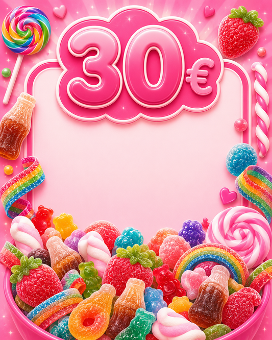 🍬 Packs Gourmands 30 Euro 2.5Kg Crealyly Candy 🍬