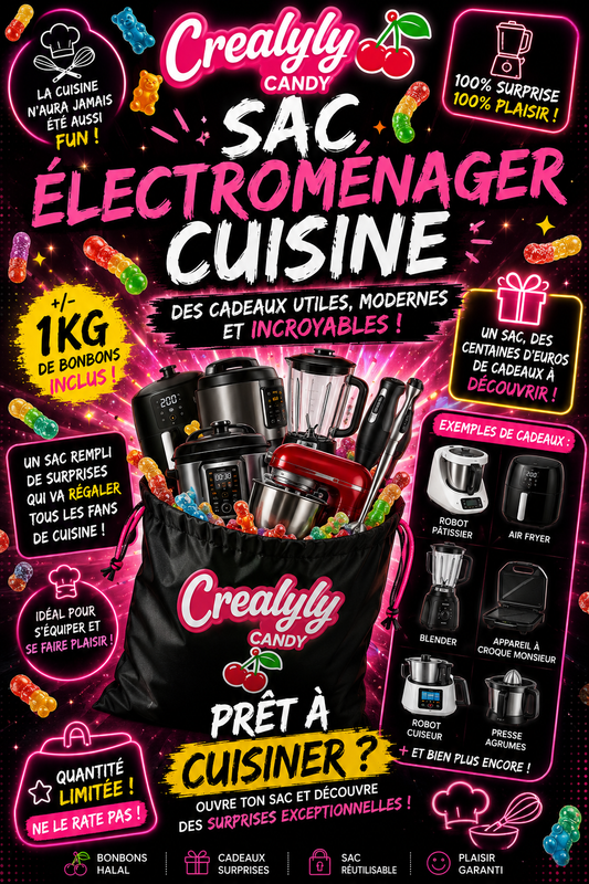 🎀 CREALYLY CANDY – SAC XXL FEMME 🎀