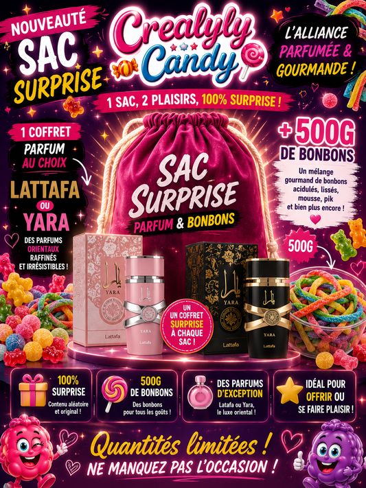 💖 Le Sac Surprise Parfum & Bonbons est arrivé ! 💖
