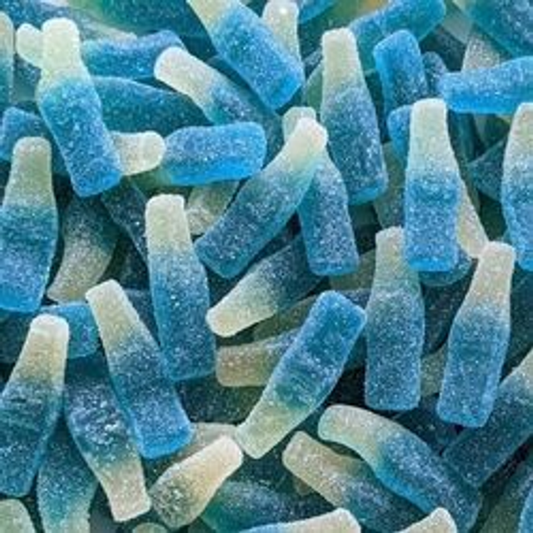 💙 Bouteilles framboise bleue sucrées 💙HALAL