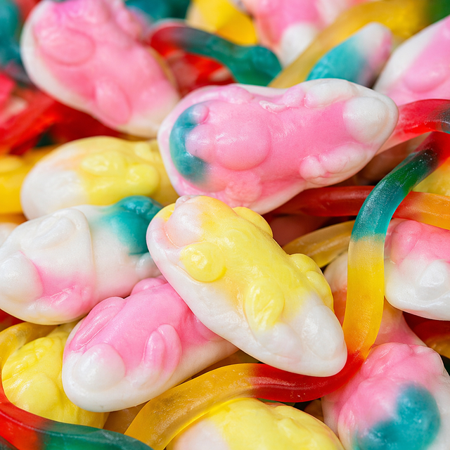 🐭 Lot de 3 Trolli Mimi la souris 🍬